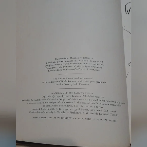 Book - Diaghilev and the Ballets Russes by Boris Kochno - Picture 5 of 16